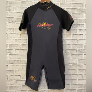 Adult sized shorty black/gray Hobie wetsuit Size large